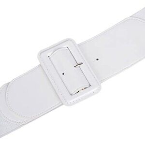 Stretchy Belt 1950s 3 Inch Wide Elastic Belts